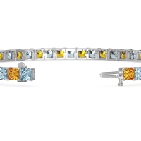 Princess Cut Classic Tennis Bracelet