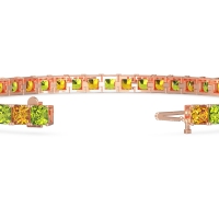 Princess Cut Classic Tennis Bracelet