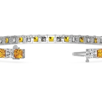 Princess Cut Classic Tennis Bracelet