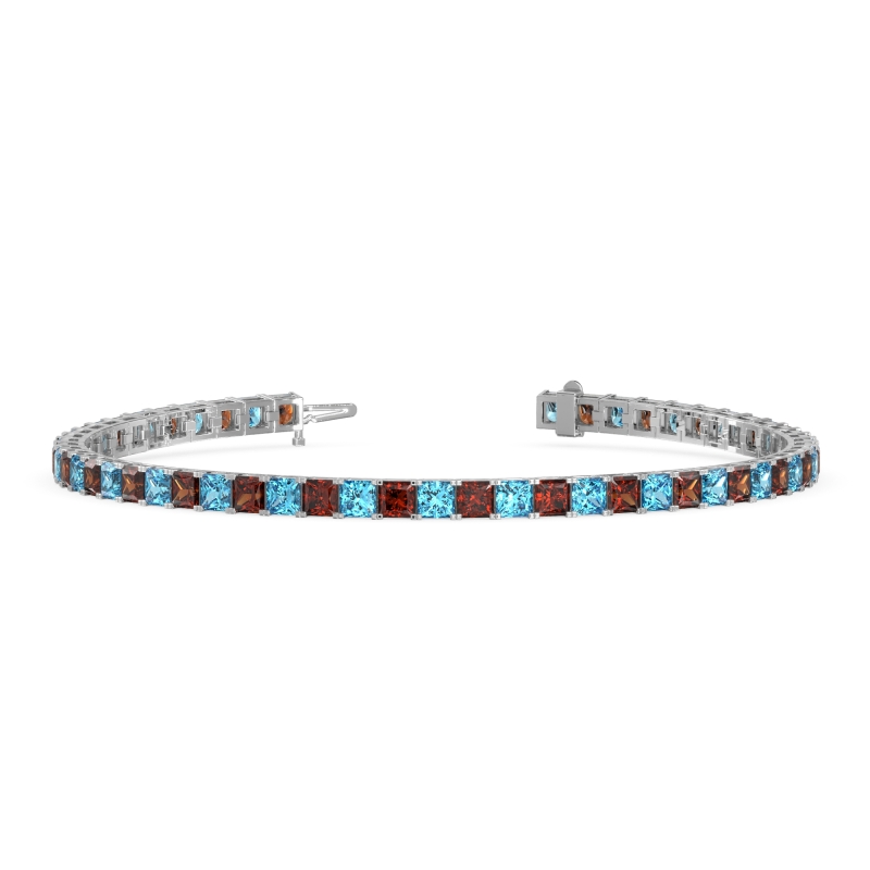 Princess Cut Classic Tennis Bracelet