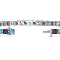 Princess Cut Classic Tennis Bracelet