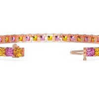 Princess Cut Classic Tennis Bracelet