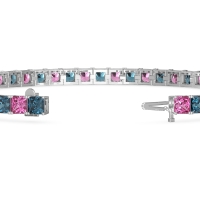 Princess Cut Classic Tennis Bracelet