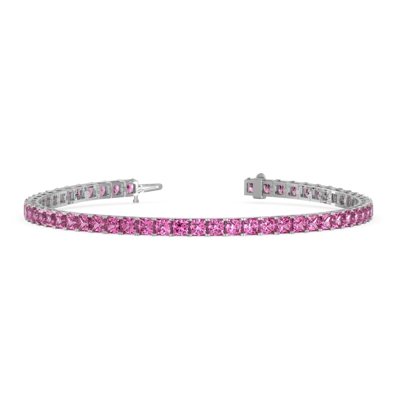 Princess Cut Classic Tennis Bracelet