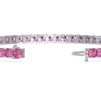 Princess Cut Classic Tennis Bracelet