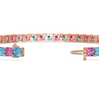 Princess Cut Classic Tennis Bracelet