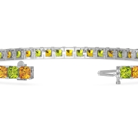 Princess Cut Classic Tennis Bracelet