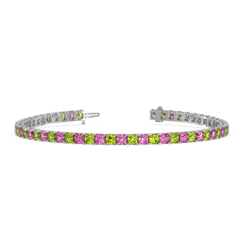 Princess Cut Classic Tennis Bracelet