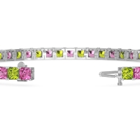 Princess Cut Classic Tennis Bracelet