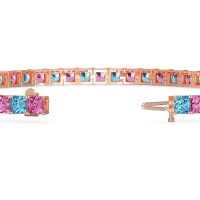 Princess Cut Classic Tennis Bracelet