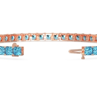 Princess Cut Classic Tennis Bracelet