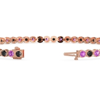 Mystery Crown Tennis Bracelet