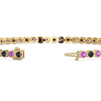 Mystery Crown Tennis Bracelet