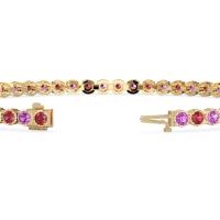 Mystery Crown Tennis Bracelet