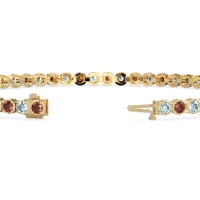 Mystery Crown Tennis Bracelet
