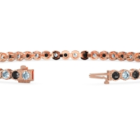 Mystery Crown Tennis Bracelet
