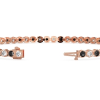 Mystery Crown Tennis Bracelet