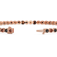 Mystery Crown Tennis Bracelet