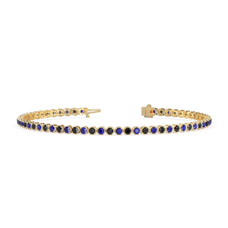 Mystery Crown Tennis Bracelet