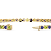 Mystery Crown Tennis Bracelet