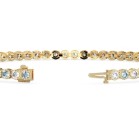 Mystery Crown Tennis Bracelet