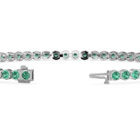 Mystery Crown Tennis Bracelet