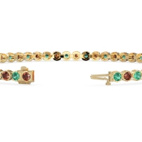 Mystery Crown Tennis Bracelet