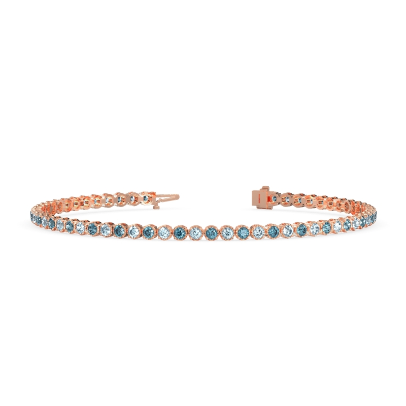 Mystery Crown Tennis Bracelet
