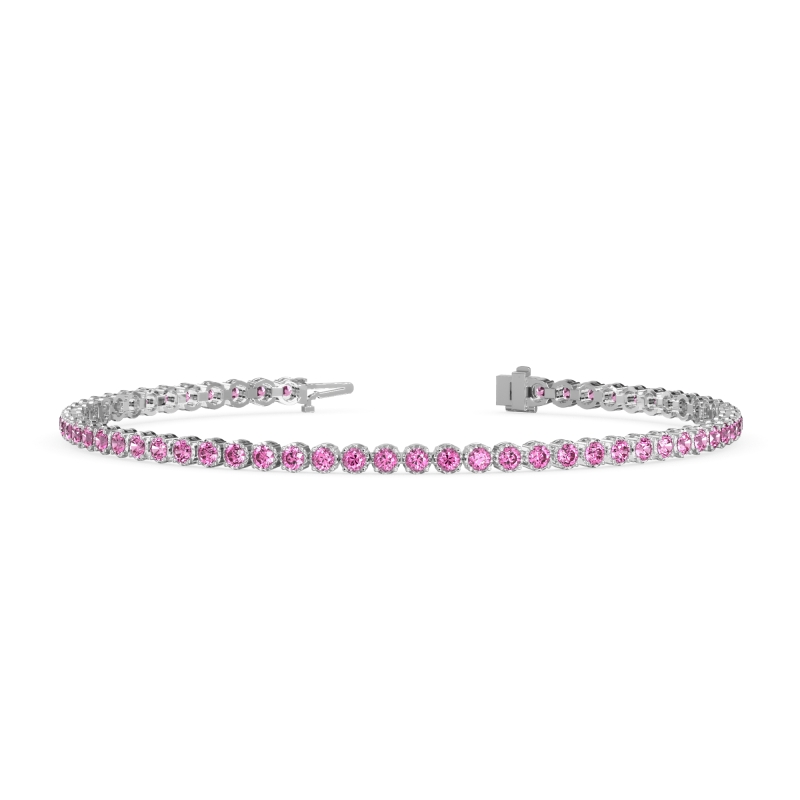 Mystery Crown Tennis Bracelet