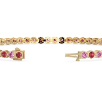 Mystery Crown Tennis Bracelet