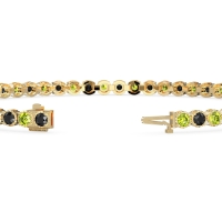 Mystery Crown Tennis Bracelet