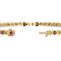 Mystery Crown Tennis Bracelet