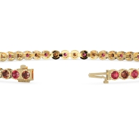 Mystery Crown Tennis Bracelet