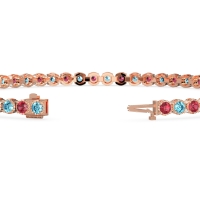 Mystery Crown Tennis Bracelet