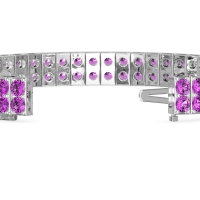 Double Row Tennis Bracelet