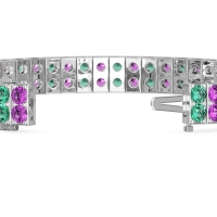 Double Row Tennis Bracelet