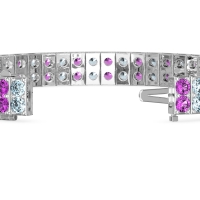 Double Row Tennis Bracelet