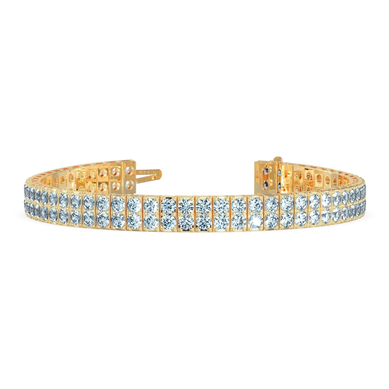 Double Row Tennis Bracelet
