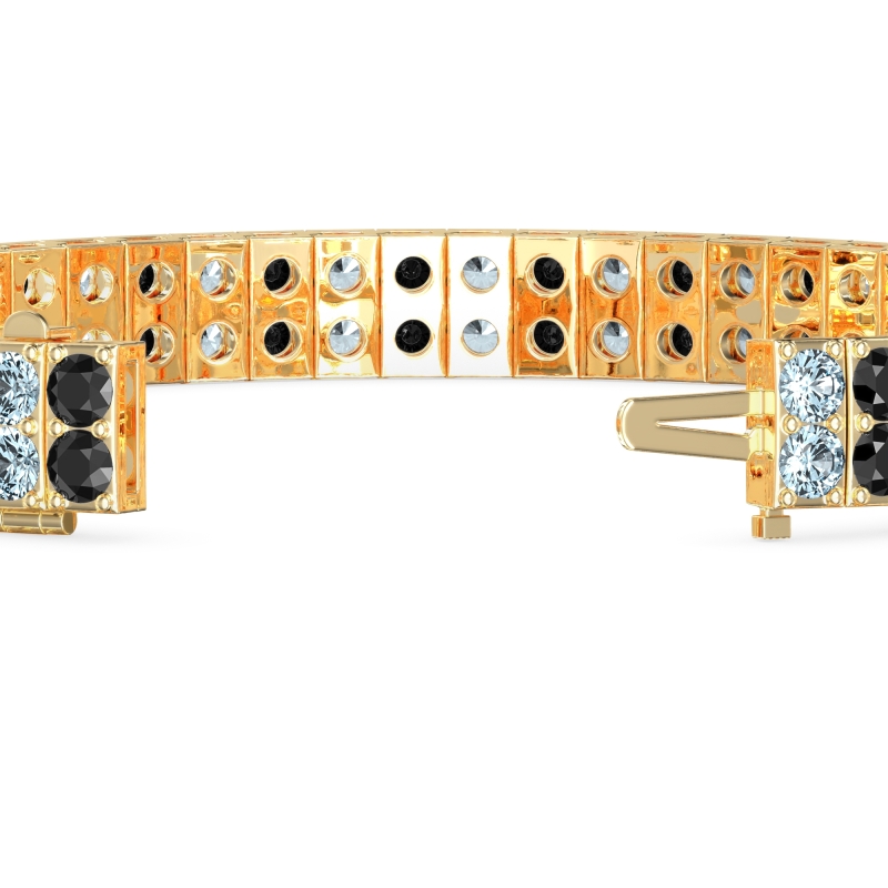 Double Row Tennis Bracelet