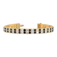 Double Row Tennis Bracelet