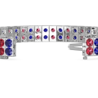 Double Row Tennis Bracelet