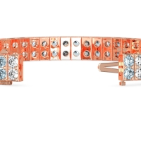Double Row Tennis Bracelet