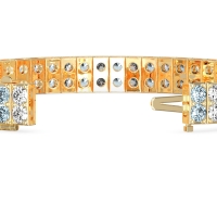 Double Row Tennis Bracelet