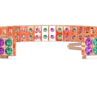 Double Row Tennis Bracelet