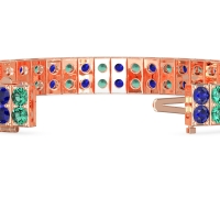 Double Row Tennis Bracelet