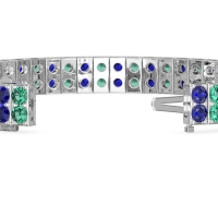 Double Row Tennis Bracelet