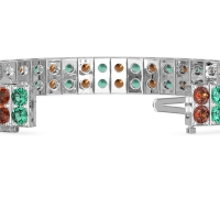 Double Row Tennis Bracelet