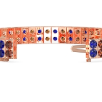 Double Row Tennis Bracelet