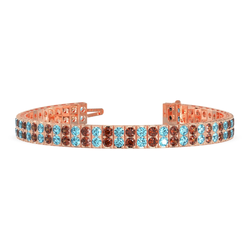 Double Row Tennis Bracelet