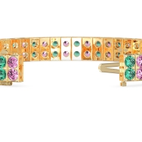 Double Row Tennis Bracelet